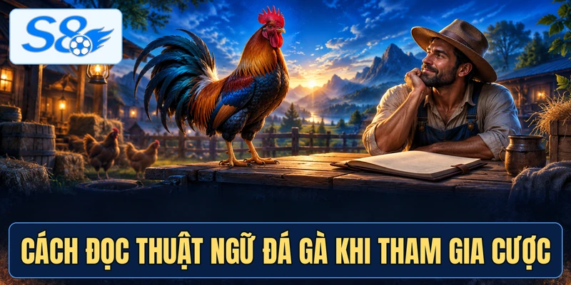 Cách đọc thuật ngữ đá gà khi tham gia cược